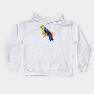 Parrot Watercolor Kids Hoodie